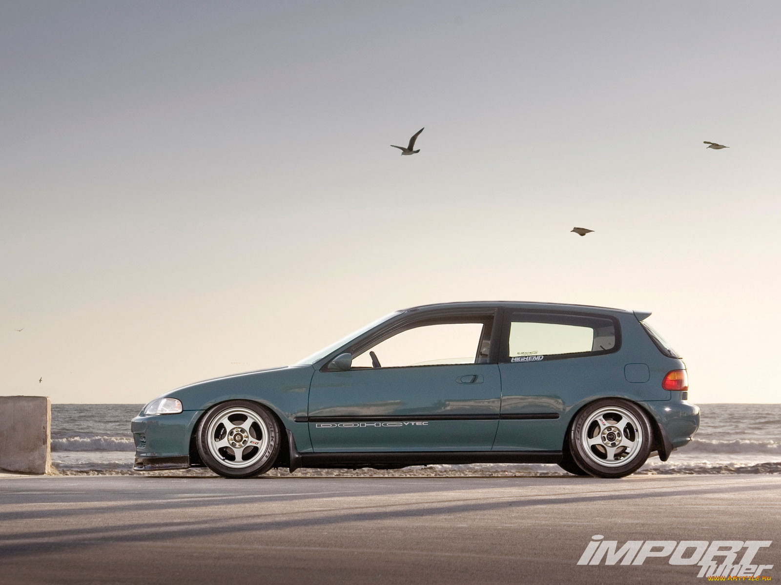 honda, civic, 